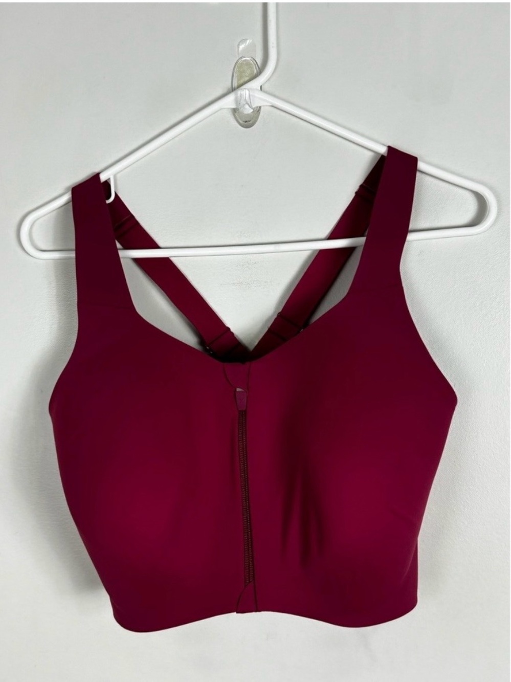 Knix Catalyst Front Zip Sports Bra in Pink and Women's Size 6++ - Picture 9 of 9